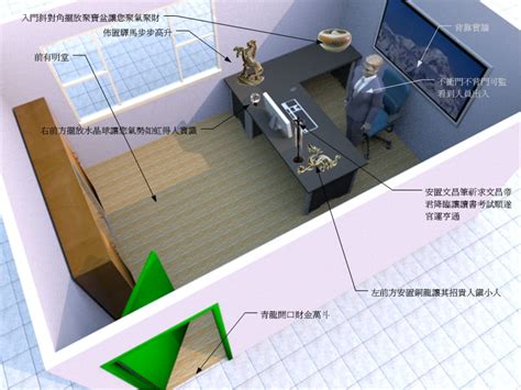 工作室風水擺設